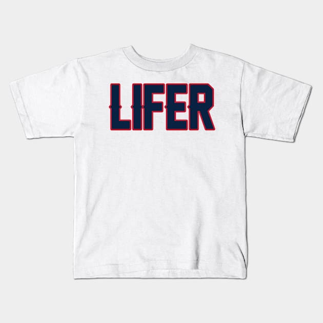 New England LIFER!!! Kids T-Shirt by OffesniveLine